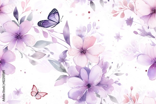 design textile flower colorful pattern background © Abdur