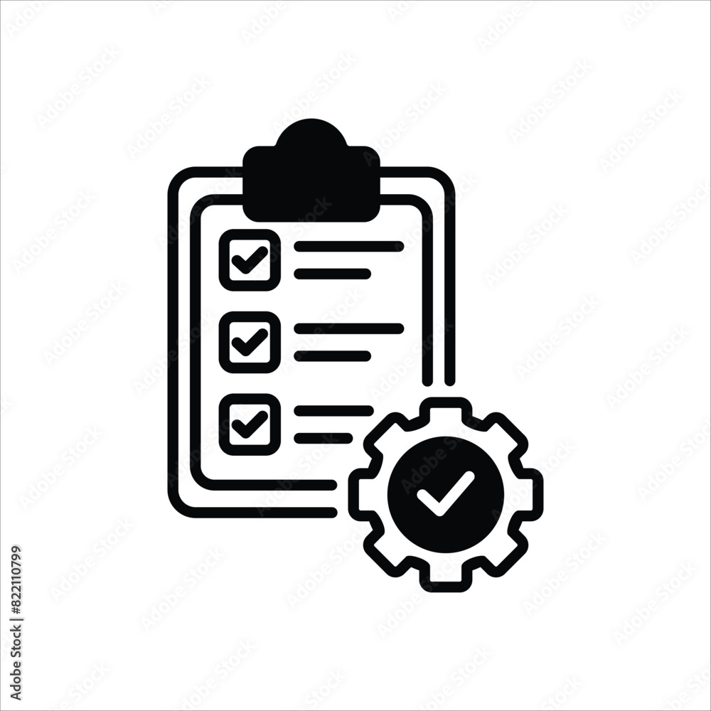 Project Management Icon editable stock vector icon Project Management Icon editable stock vector icon