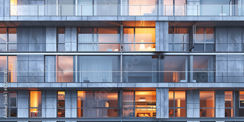 Modern Geometric Architecture Contemporary Building Facades Avant-Garde Cityscapes