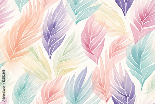 Paisley watercolor floral pattern tile: flowers, flores, tulips, leaves. Oriental indian traditional hand painted water color whimsical seamless print, ceramic design.