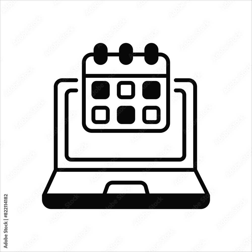 Laptop Icon editable stock vector icon Laptop Icon editable stock vector icon