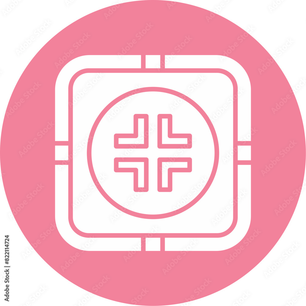 Obraz premium Exit Full Icon