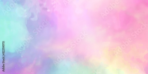 Pastel Holographic Background, a pink and purple gradient, Soft pastel gradient abstract background with smooth transitions and vibrant hues 