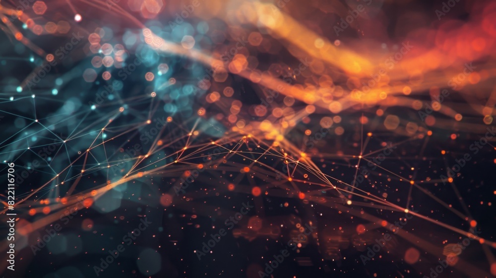 A dynamic display of intersecting lines and colors representing the everchanging nature of crypto investments. A dynamic display of intersecting lines and colors representing the everchanging nature of crypto investments.