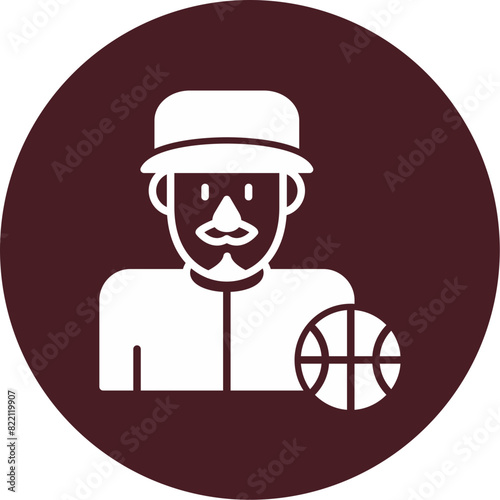 Basketball Player Icon