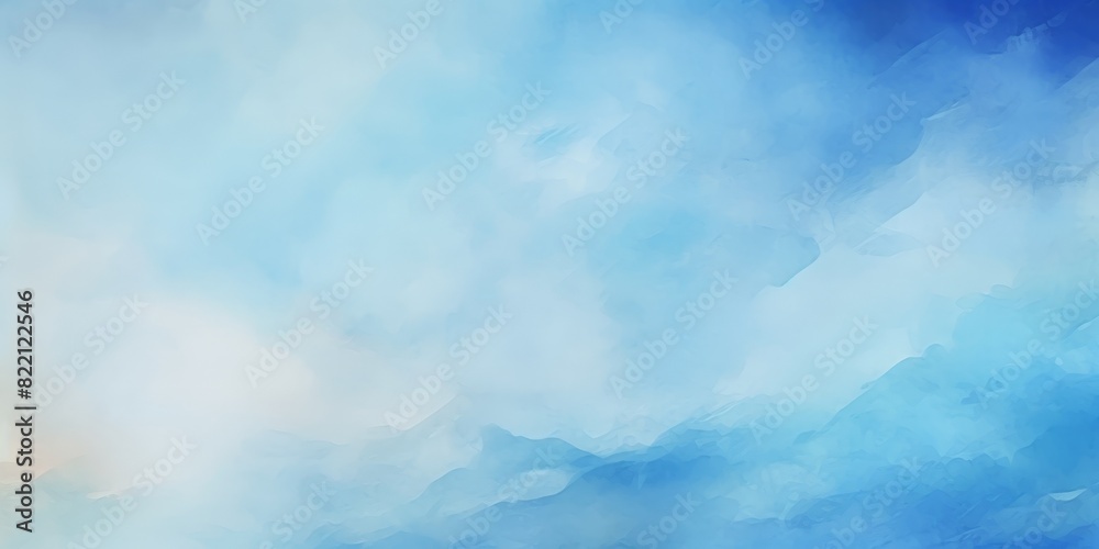 Abstract blue watercolor background with clouds, sky and fog. Light blue watercolor texture for poster, banner, card, invitation or packaging design. hand painted watercolor brush strokes Abstract blue watercolor background with clouds, sky and fog. Light blue watercolor texture for poster, banner, card, invitation or packaging design. hand painted watercolor brush strokes