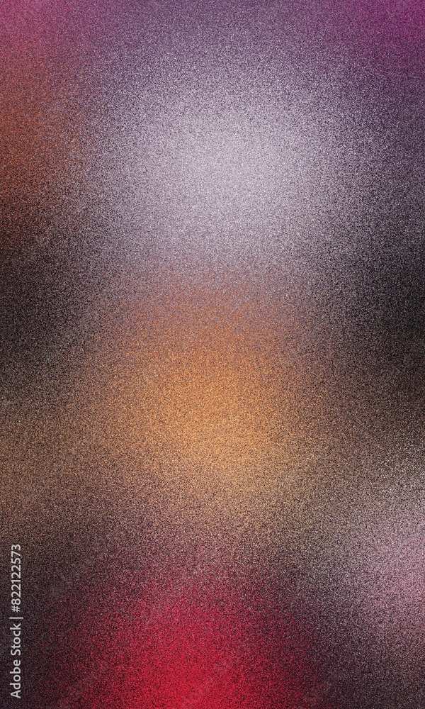 Blurry Abstract Art With Dark Purple, Orange, and Red Tones Displayed in a Gallery at Night Blurry Abstract Art With Dark Purple, Orange, and Red Tones Displayed in a Gallery at Night