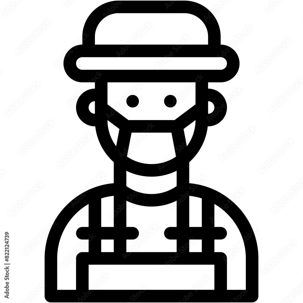 Mechanic, plumber, worker, repair, occupation Icon Mechanic, plumber, worker, repair, occupation Icon