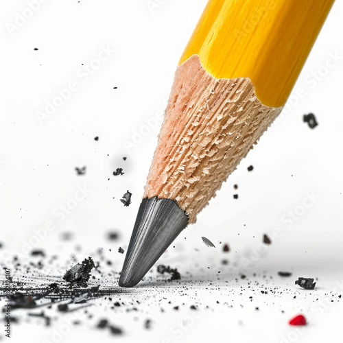 A pencil that erases errors and redraws them correctly, symbolizing learning from mistakes and the path to improvement
