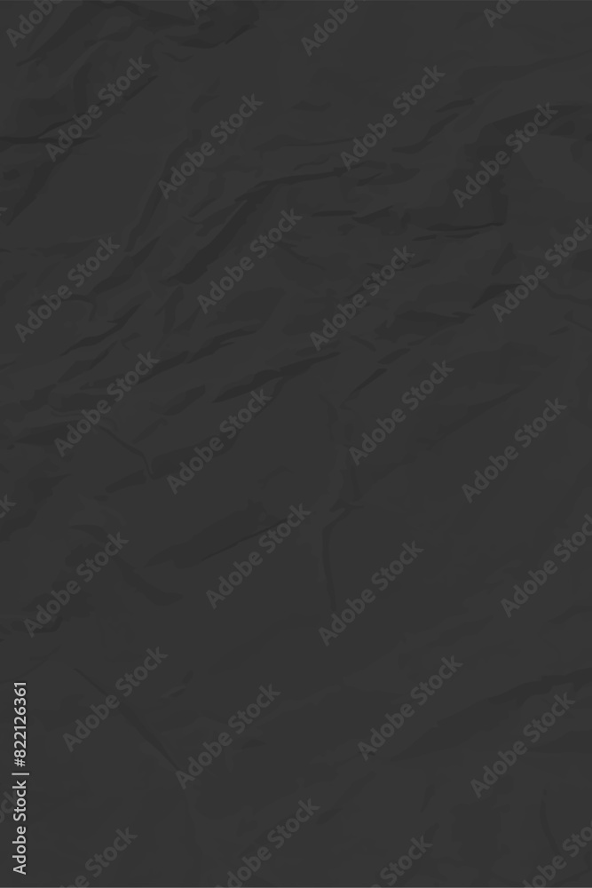Black clean crumpled paper Black clean crumpled paper
