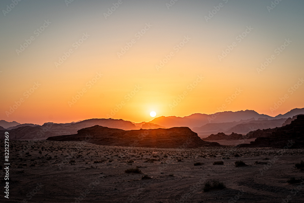 Tramonto Wadi Rum Tramonto Wadi Rum