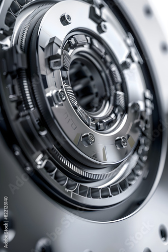 High-Performance Robust Clutch System: A Display of Engineering Excellence and Precision © Mike
