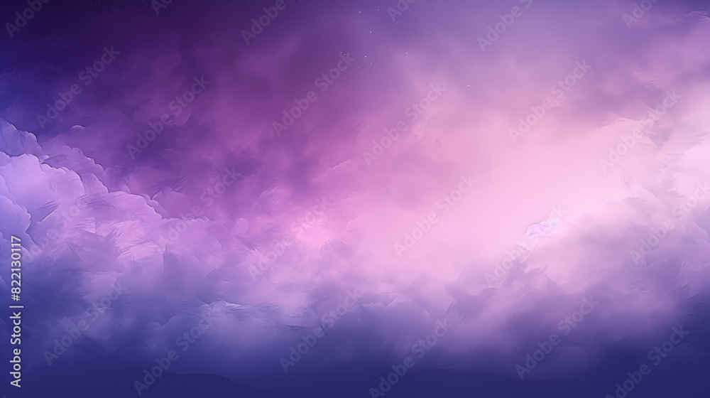 Serene Purple and Blue Cloudscape Serene Purple and Blue Cloudscape