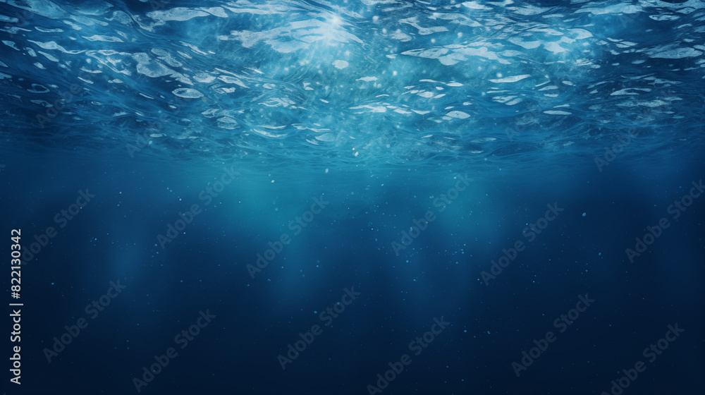 Beautiful Underwater Scene with Light Rays Beautiful Underwater Scene with Light Rays
