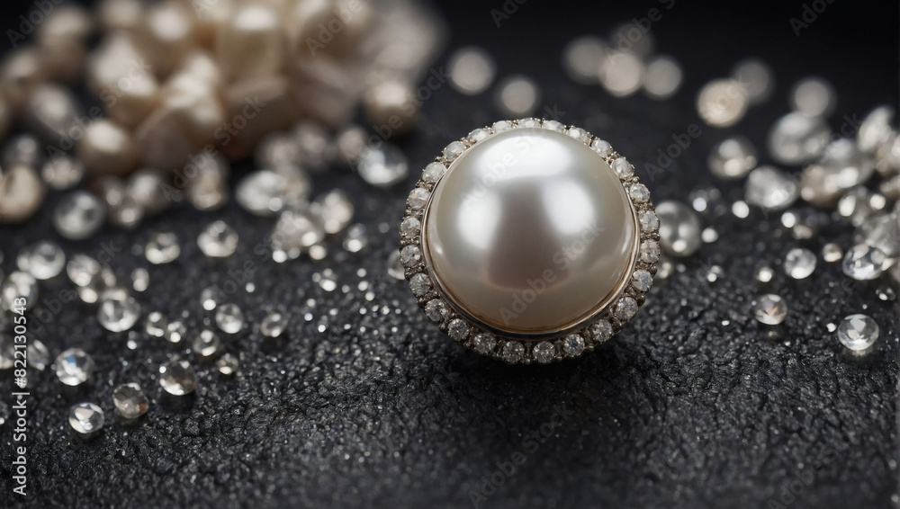 Pearl Perfection, Timeless White Organic Gem Pearl Perfection, Timeless White Organic Gem