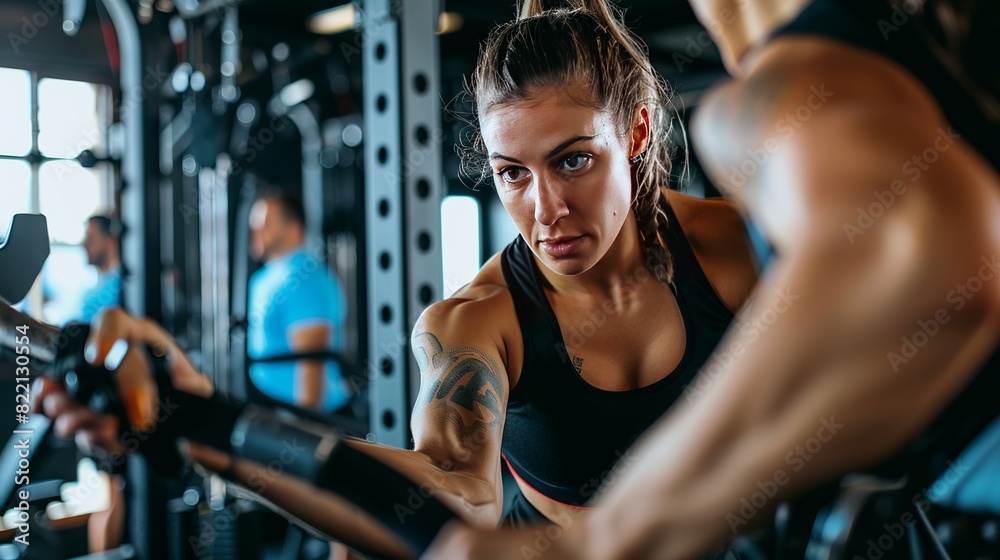 Personal Trainer Leading a Workout Personal Trainer Leading a Workout