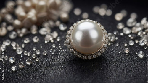 Pearl Perfection, Timeless White Organic Gem