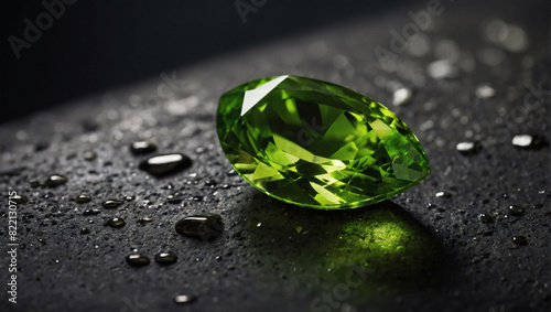 Peridot Preciousness, Vibrant Green Gem photo