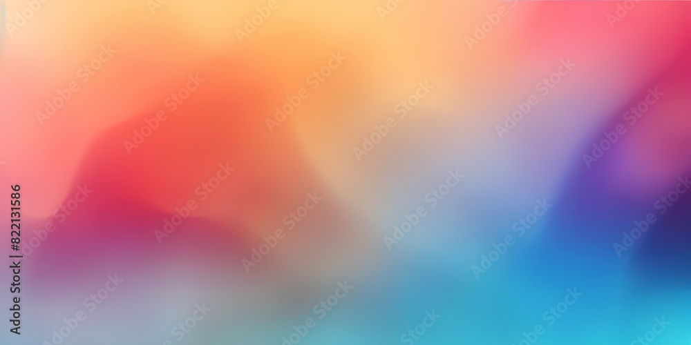 Vivid multicolor gradient abstract background with smooth transitions and dynamic hues. rainbow blurred background

