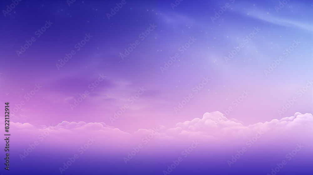 Starry Night Sky with Purple and Pink Hues Starry Night Sky with Purple and Pink Hues