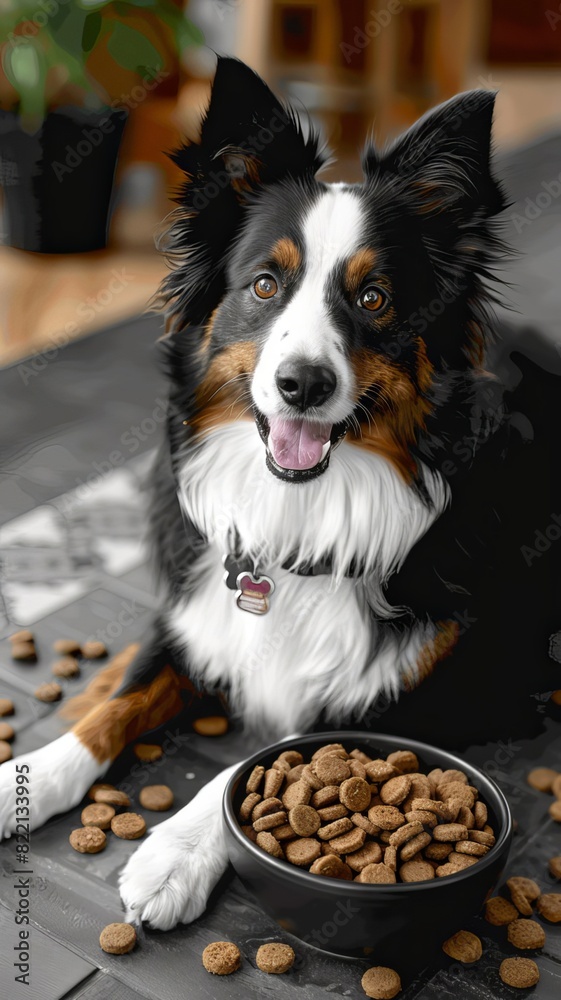 Fototapeta premium border collie dog