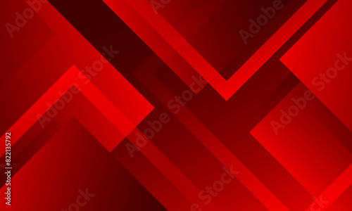 Red abstract gradient background. Vector illustration