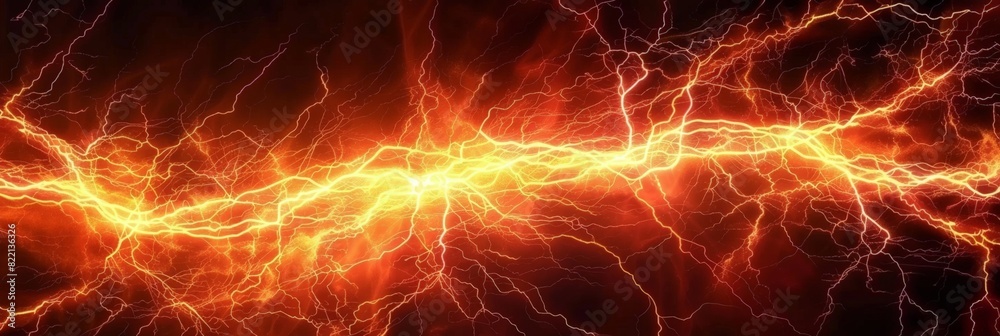 Red lightning background, red thunder with orange electric energy, sky full of dark clouds, dark red orange thunderstorm, red orange lightning effect. electric texture, banner Red lightning background, red thunder with orange electric energy, sky full of dark clouds, dark red orange thunderstorm, red orange lightning effect. electric texture, banner