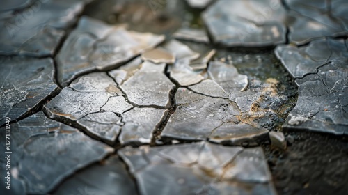 Cracked earth texture for nature and environmental designs