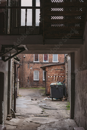 old abandoned building