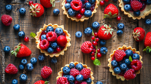 National Dessert Day October 14. Delicious tartlets