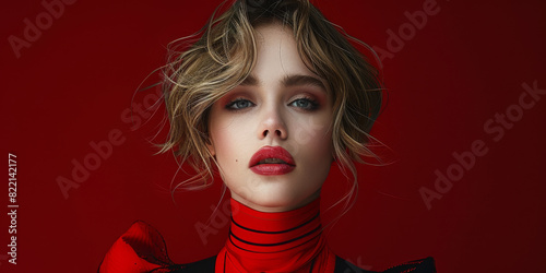 portrait of a woman. strong and beautiful