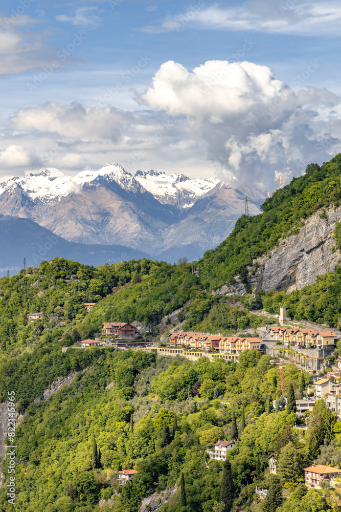 Obraz premium Lago di Como - Varenna, jezioro Como, widok na Varenna