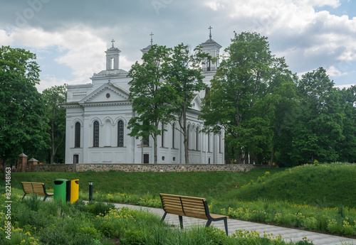 Church of St. John the Baptist at Birzai, Lithuania.
