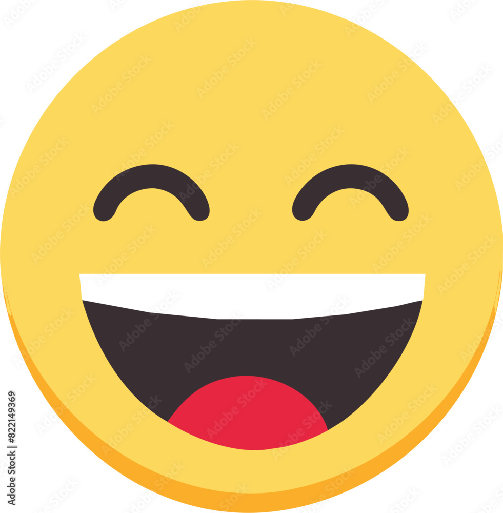 laughing emoji, icon