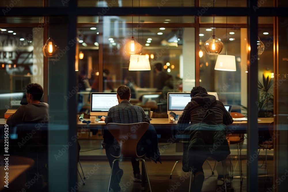 Night workers are hardworking and conscientious. Night workers are hardworking and conscientious.