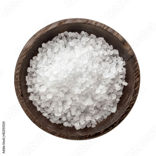 Epsom salt isolated on white background
