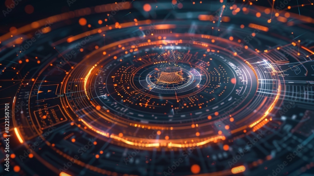 A circular flowchart showcasing the cyclical and interconnected nature of DAO operations. A circular flowchart showcasing the cyclical and interconnected nature of DAO operations.