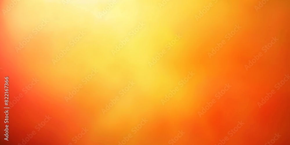 Naklejka premium Vibrant abstract orange and yellow gradient background with smooth transitions