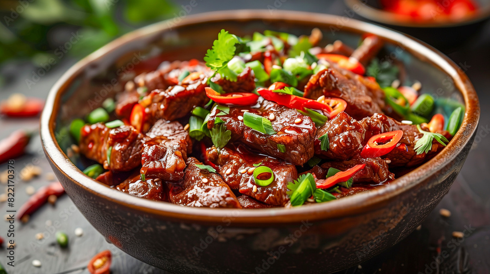 Fototapeta premium Szechuan (Sichuan) Beef