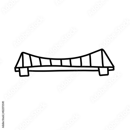 hand drawn bridge
