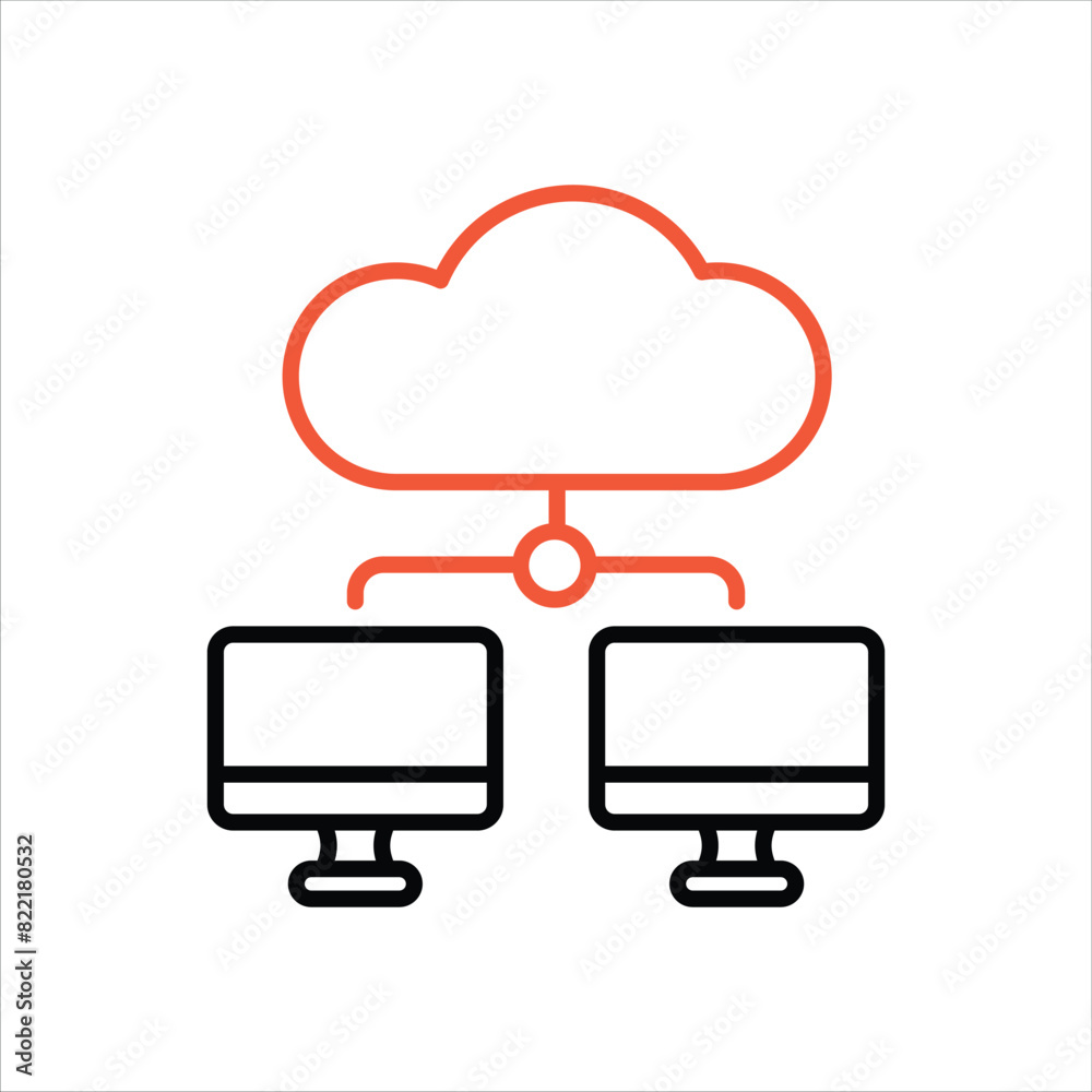 Web Hosting Icon editable stock vector icon Web Hosting Icon editable stock vector icon