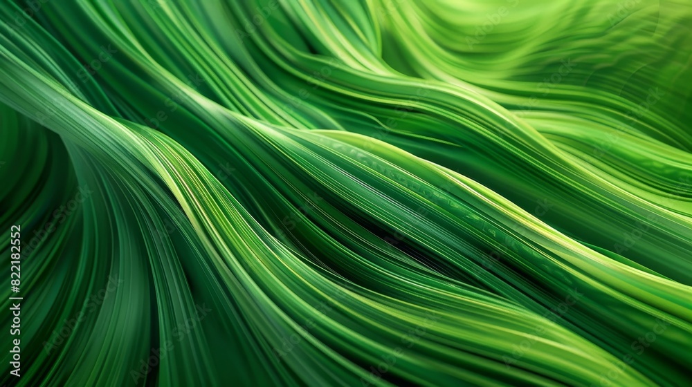 As a wallpaper background illustration, we use abstract organic green lines As a wallpaper background illustration, we use abstract organic green lines