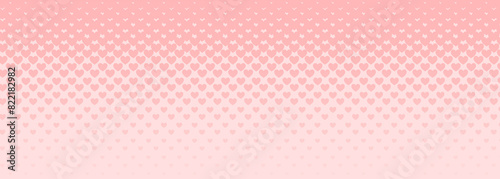 かわいいハート柄の壁紙