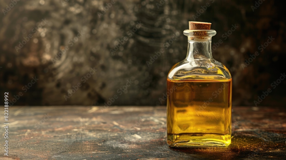 mustard essential oil. Selective focus mustard essential oil. Selective focus
