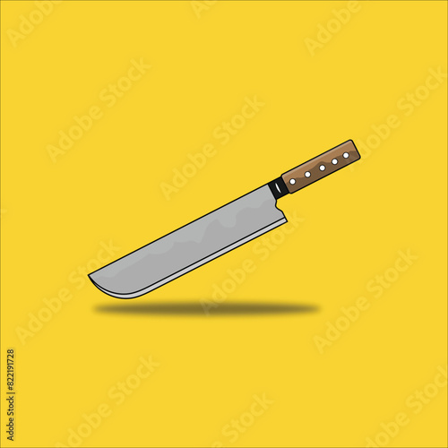 knife vektor icon pisau logo photo