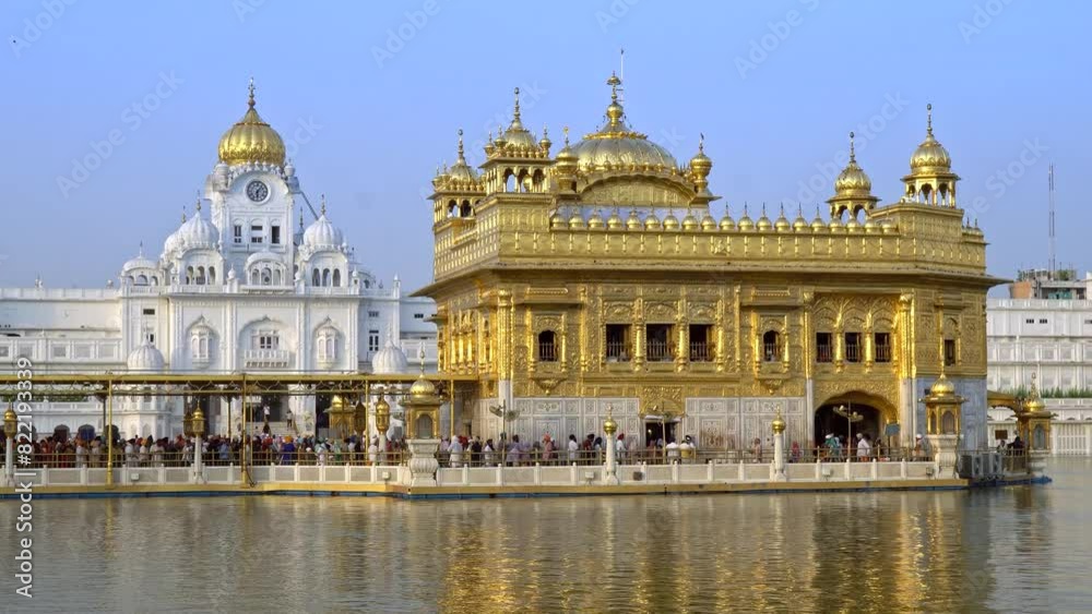 Amritsar, holy Sikh temple at day time, Punjab, India Amritsar, holy Sikh temple at day time, Punjab, India