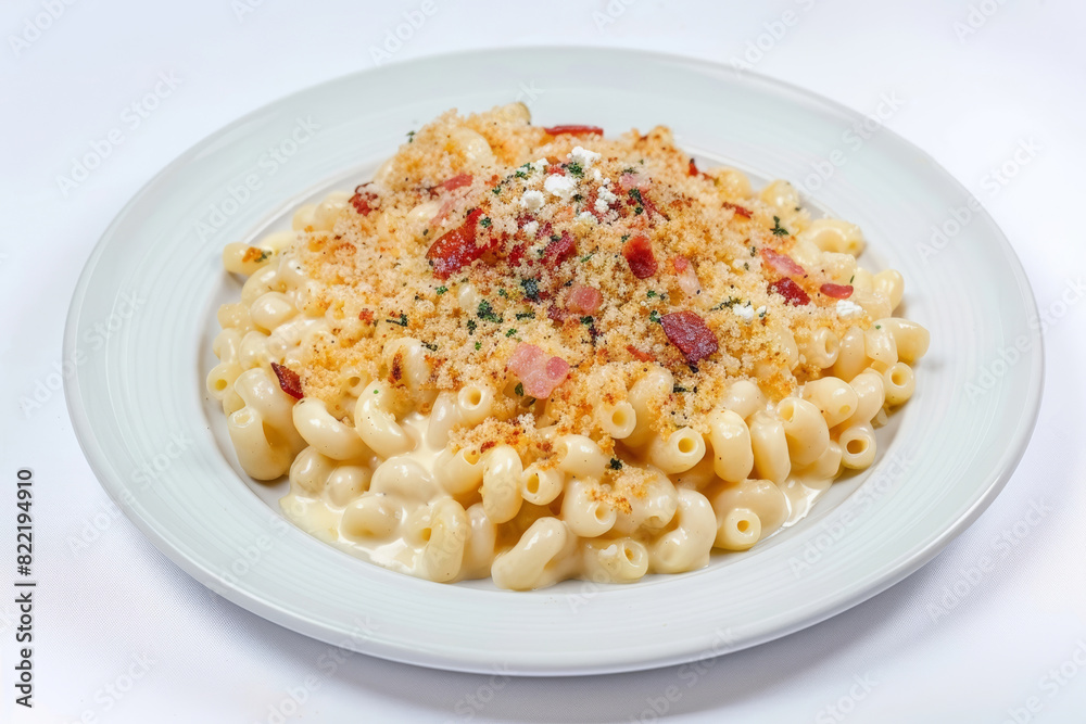 Creamy and Velvety Mac n' Cheese with Crispy Bacon Creamy and Velvety Mac n' Cheese with Crispy Bacon