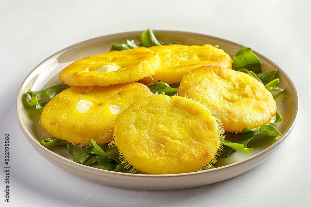 Golden Arepas de Choclo with Creamy Mozzarella Cheese Golden Arepas de Choclo with Creamy Mozzarella Cheese