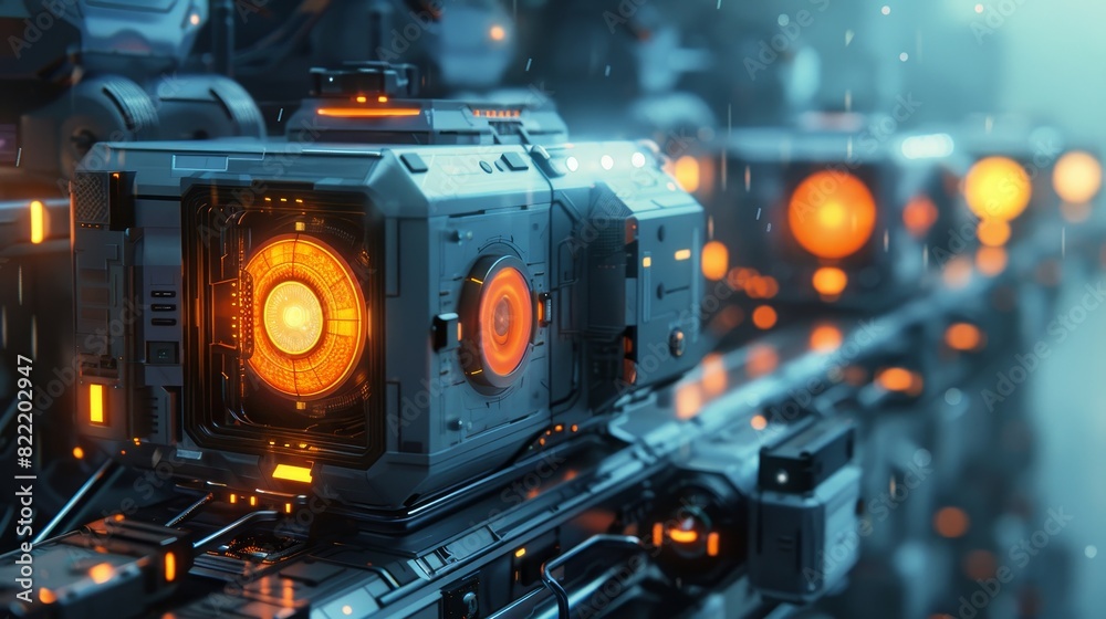 Fototapeta premium The image is a dark and mysterious