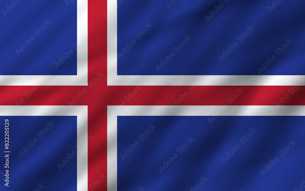Fototapeta premium flags of world countries wavy fabric texture